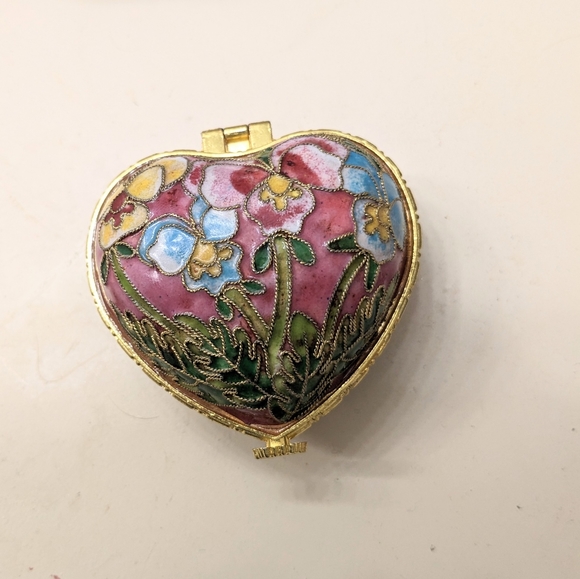 Cloisonne Trinket Box - Picture 2 of 3